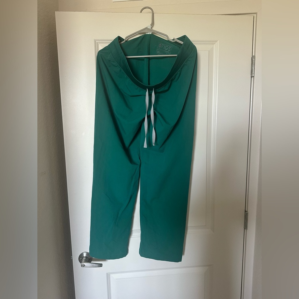 Figs Livingston Scrub Pant - Hunter Green